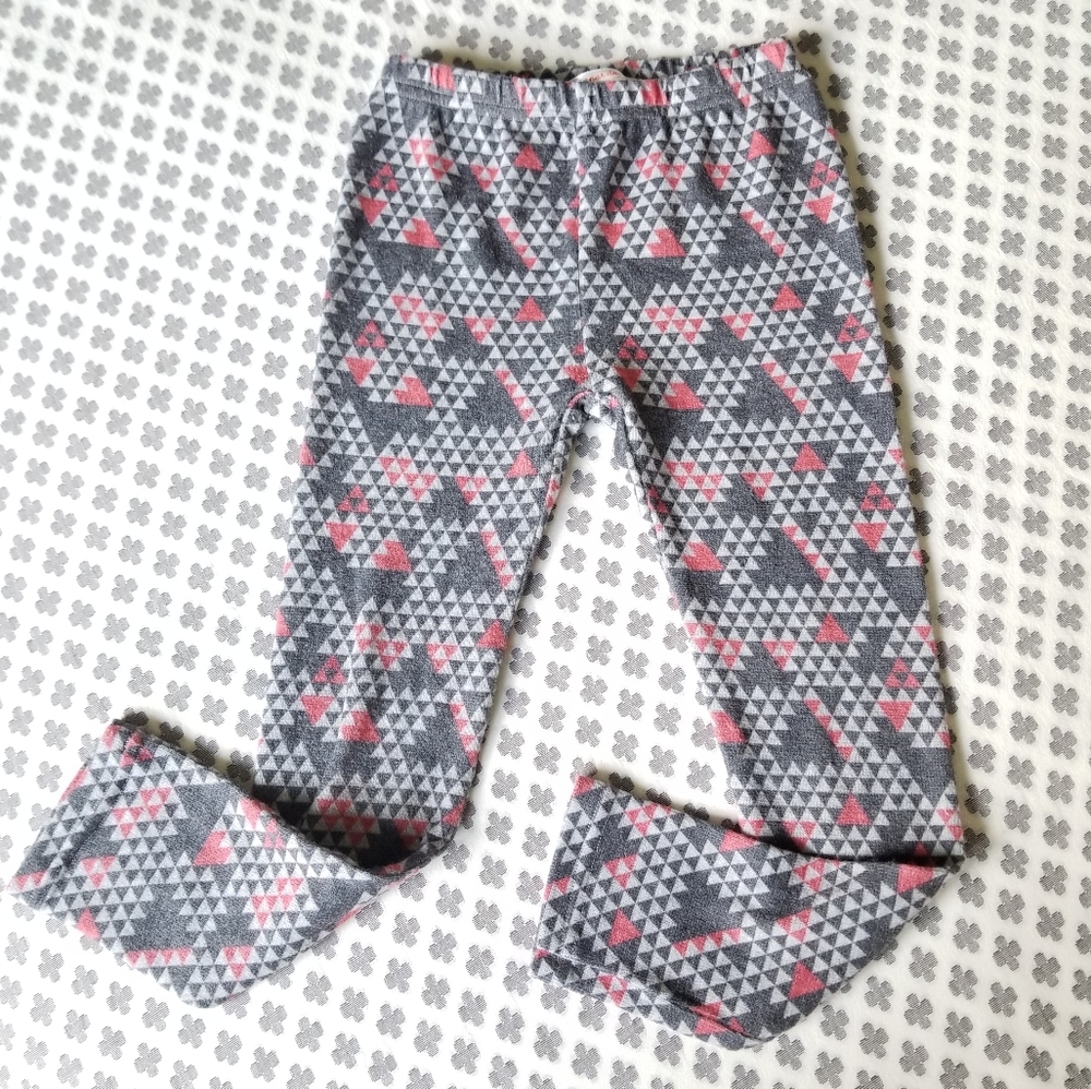Awesome deux par deux Fuzzy Geometric Leggings